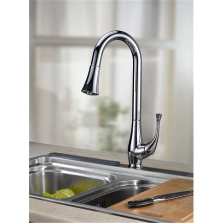 BAKEBETTER Pull-Out Kitchen Faucet - Chrome BA2569893